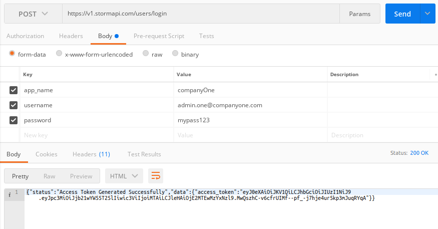 Login(User app login every time to generate token)